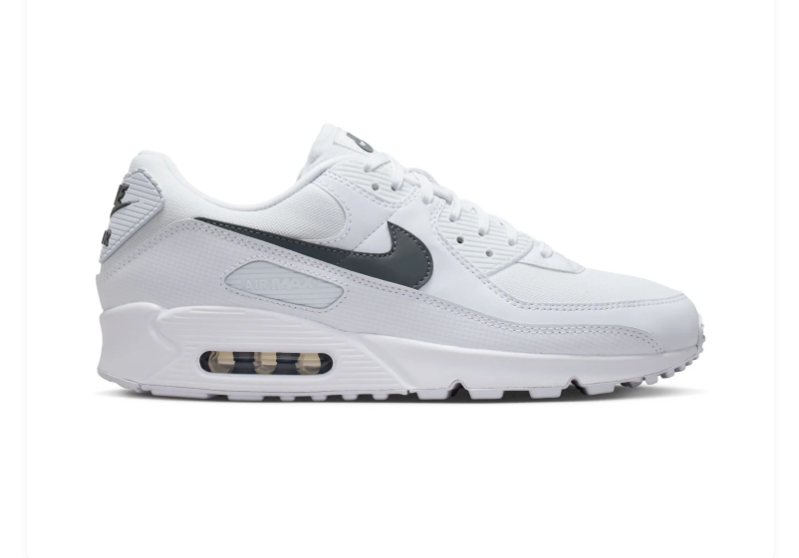 Nike Air Max Low-Top Sneakers – White & Black