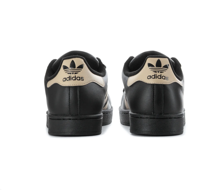 Adidas Superstar Shell-Toe Sneakers - Black & Cream