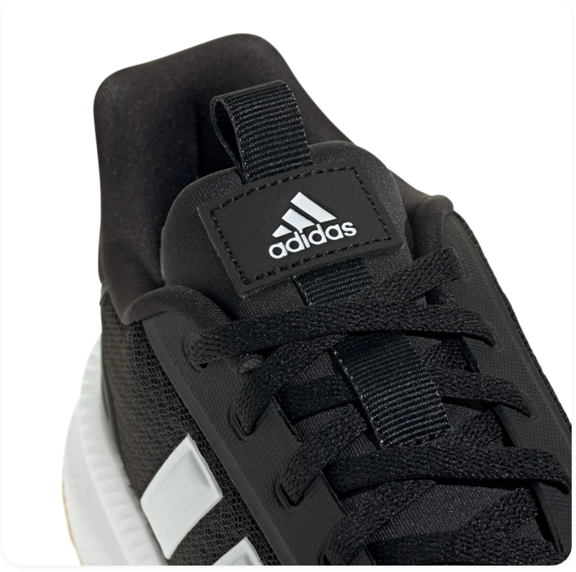 Adidas Mesh Low-Top Sneakers – Black, White & Gum