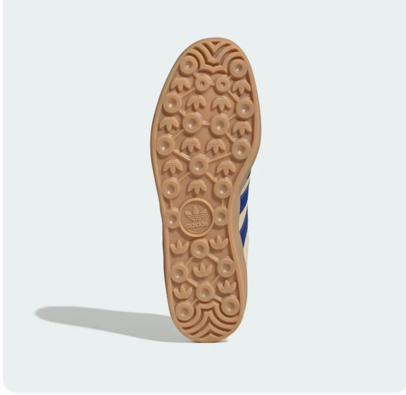 Adidas Gazelle Sneakers - Beige, Royal Blue & Gum