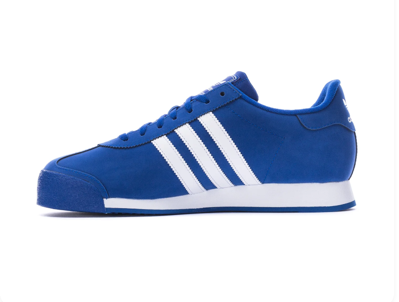 Adidas Samoa Low-Top Sneakers - Royal Blue & White