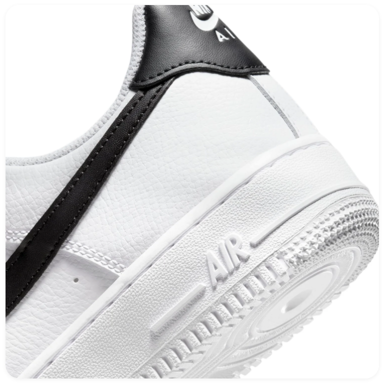 Nike Air Force 1 Low Sneakers – White & Black