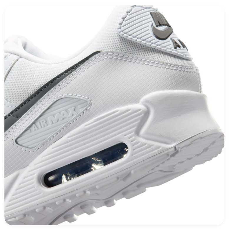 Nike Air Max Low-Top Sneakers – White & Black