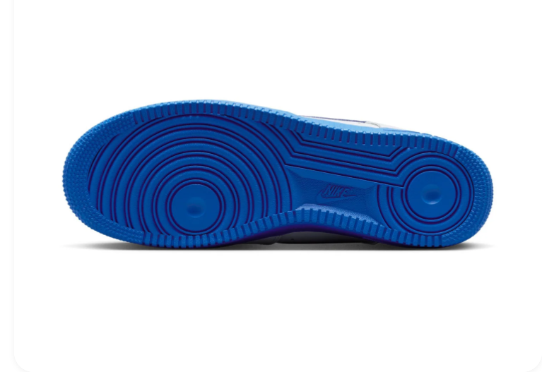 Nike Air Force 1 Low Sneakers – White & Royal Blue
