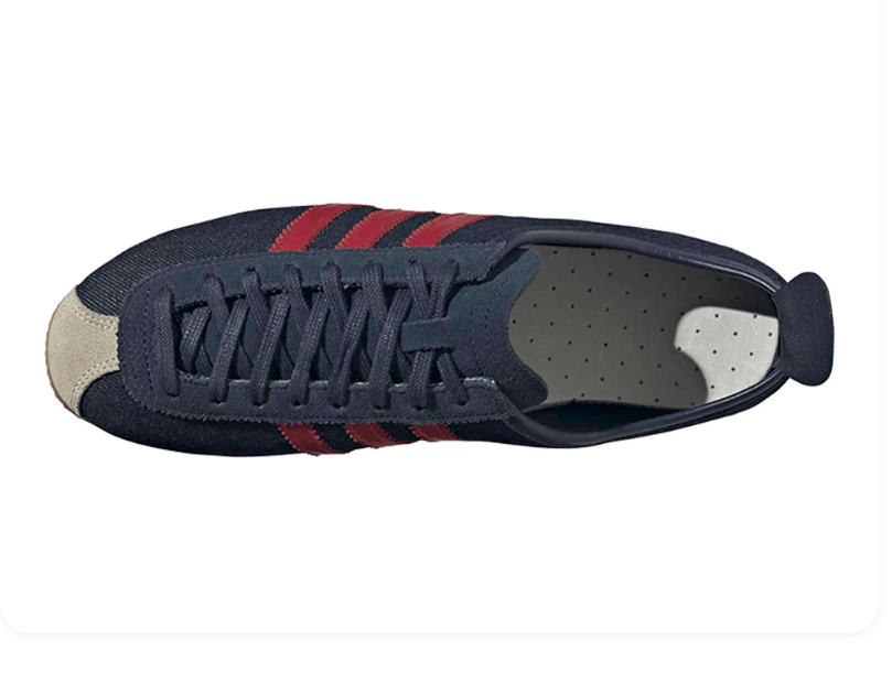 Adidas Japan Low-Top Sneakers - Dark Navy, Red, Cream & Gum