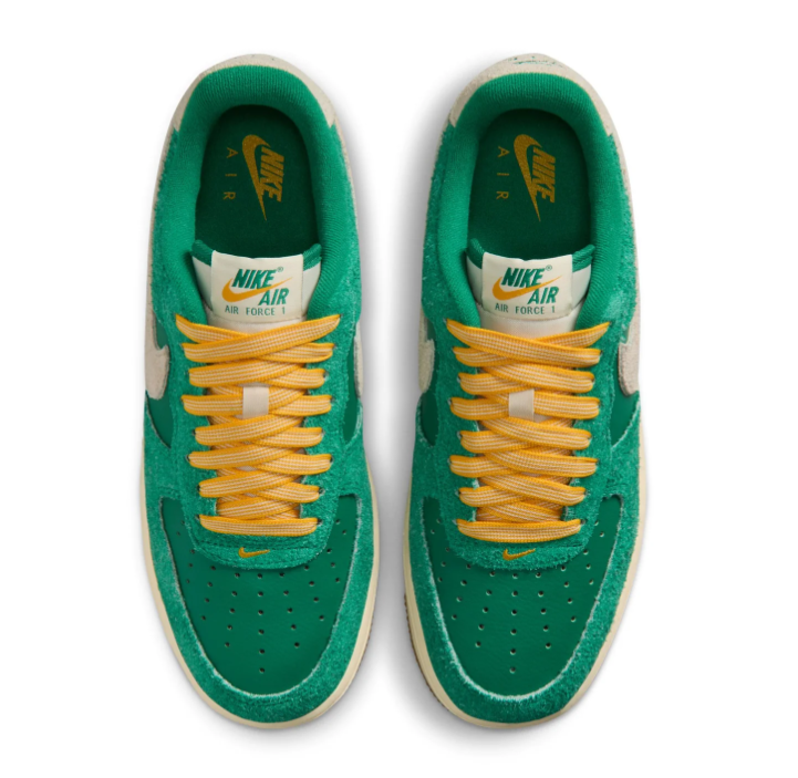 Nike Air Force 1 Low Sneakers – Green, Cream & Yellow