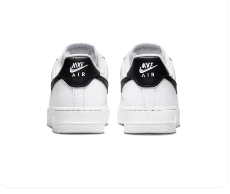 Nike Air Force 1 Low Sneakers – White & Black