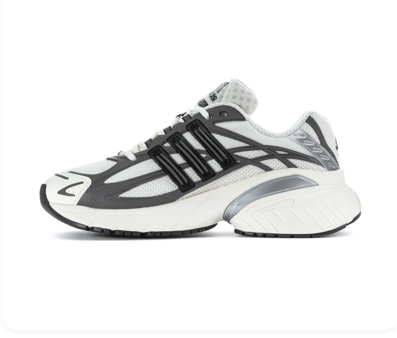 Adidas Adistar Chunky Sneakers - White, Grey & Silver