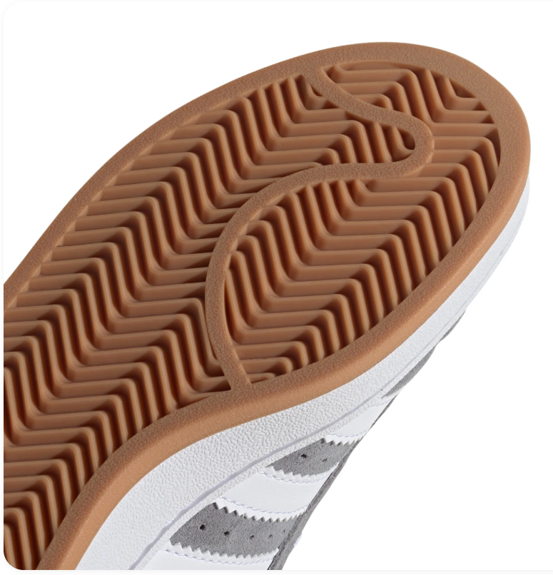 Adidas Campus Sneakers - Grey, White & Gum