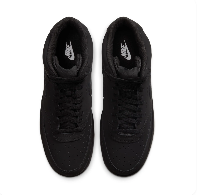 Nike All-Black High-Top Sneakers