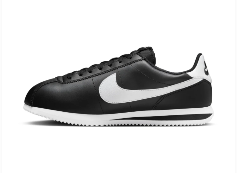 Nike Black & White Retro Low-Top Sneakers