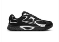 Nike Retro Mesh Sneakers – Black, White & Silver Grey
