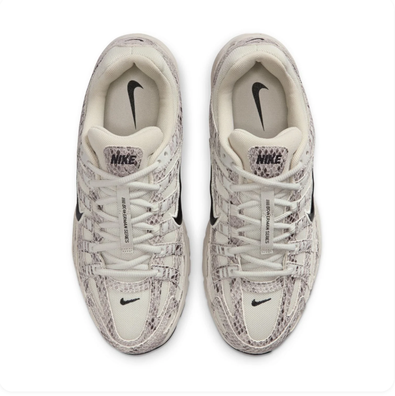 Nike P-6000 Snakeskin Print Sneakers – Cream & Grey