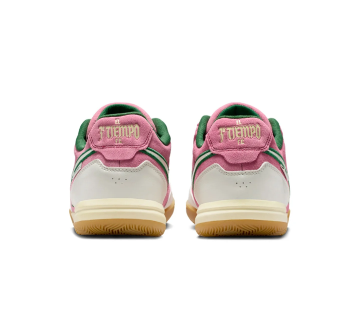 Nike Tiempo Low-Top Sneakers – Pink, Cream & Green