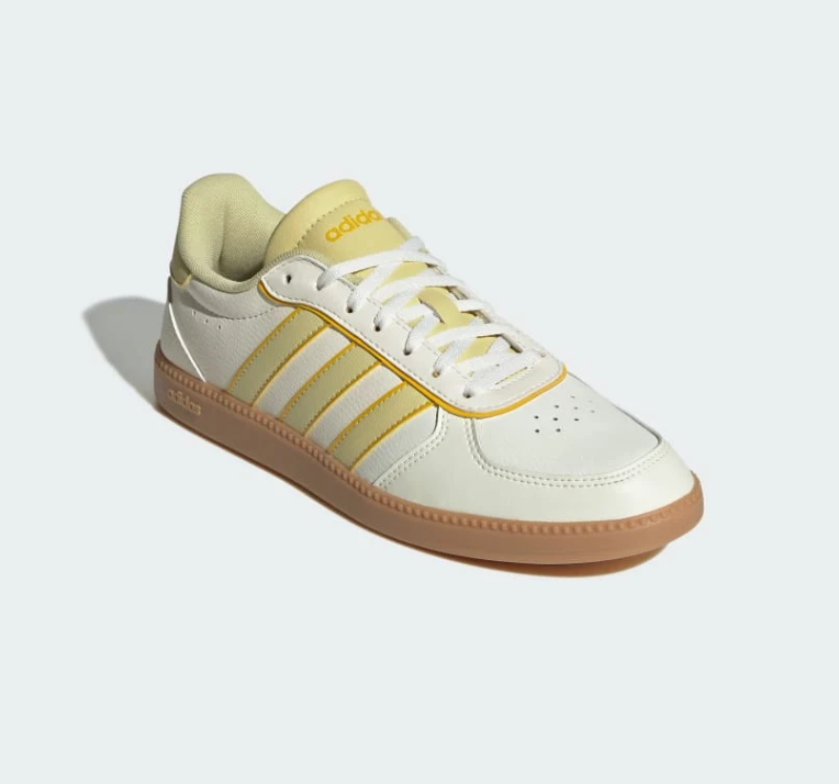 Adidas Low-Top Sneakers - White, Pale Yellow & Gum
