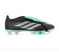 Adidas Predator Fold-Over Tongue Soccer Cleats - Black, Mint & Silver