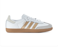 Adidas Samba Low-Top Sneakers – White, Metallic Gold & Gum
