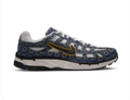 Nike Retro Mesh Sneakers – Navy Pattern, White & Yellow