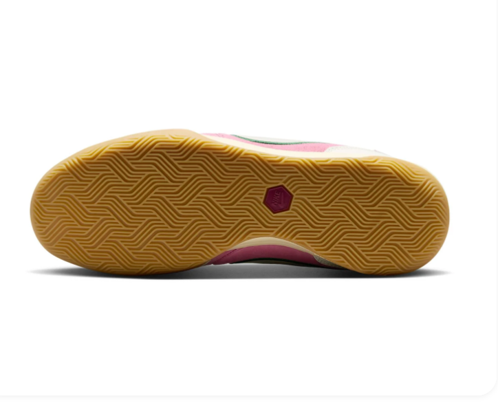 Nike Tiempo Low-Top Sneakers – Pink, Cream & Green