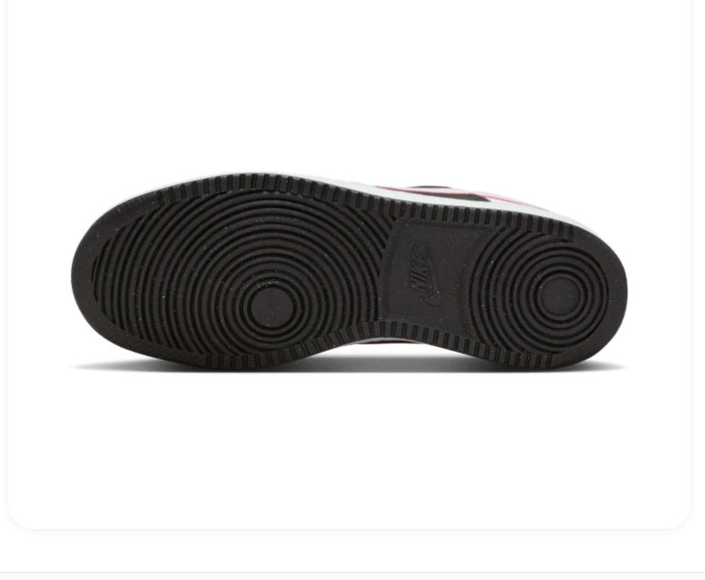 Nike Low-Top Sneakers – Black, White & Pale Pink