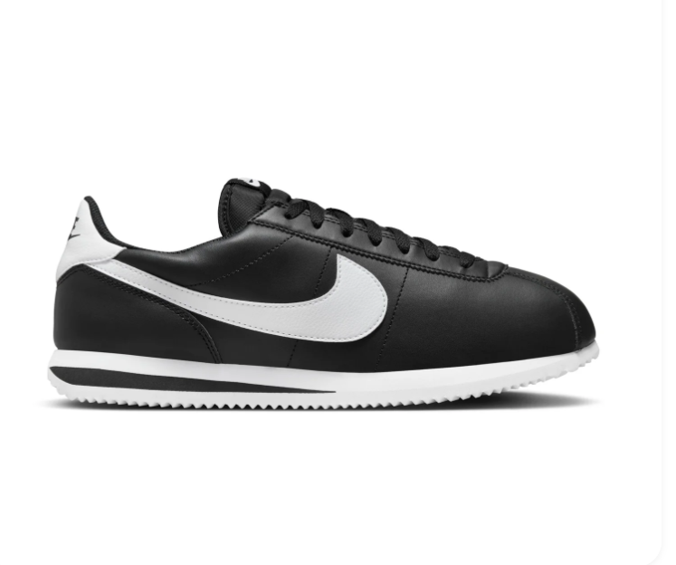 Nike Black & White Retro Low-Top Sneakers