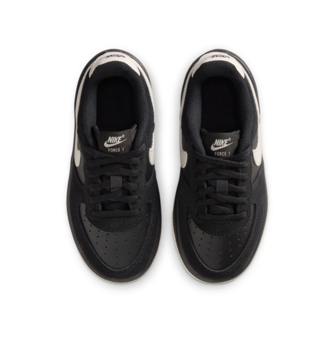 Nike Force 1 Low-Top Sneakers – Black & Cream
