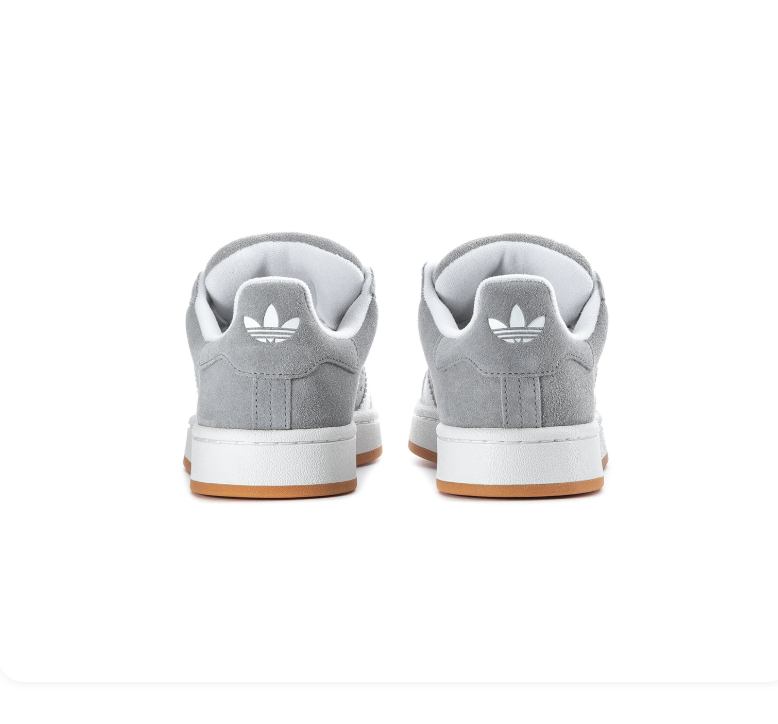Adidas Campus Sneakers - Grey, White & Gum