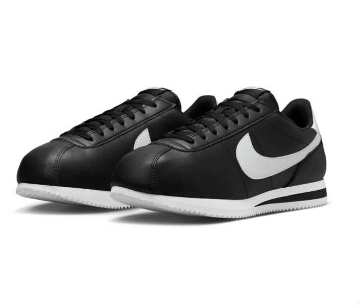 Nike Black & White Retro Low-Top Sneakers