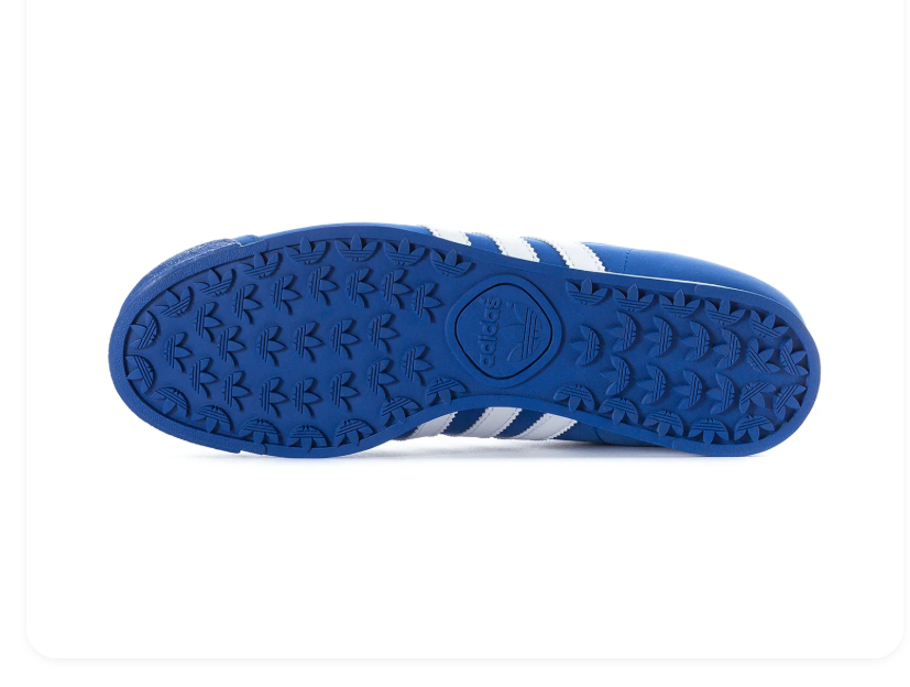 Adidas Samoa Low-Top Sneakers - Royal Blue & White