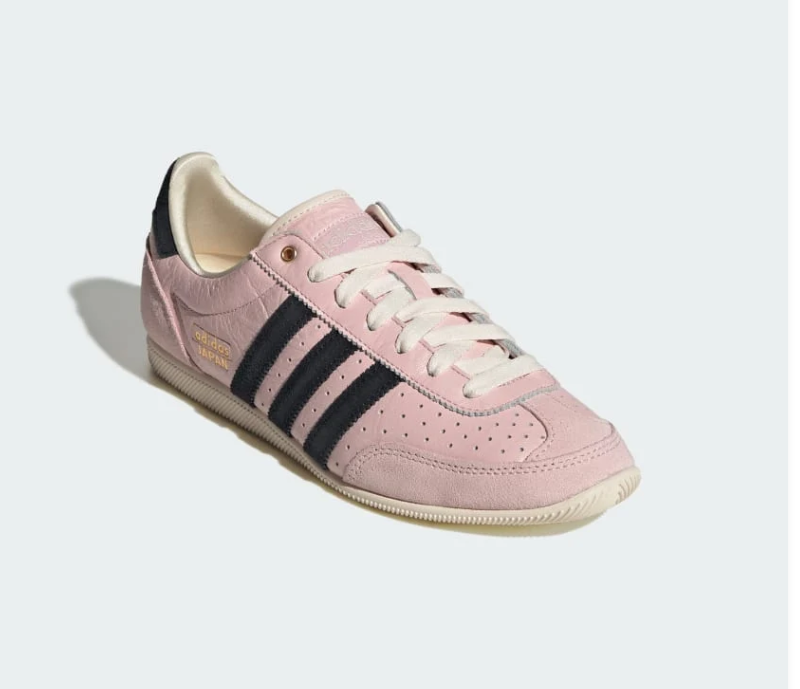 Adidas Low-Top Sneakers - Blush Pink, Black & Cream