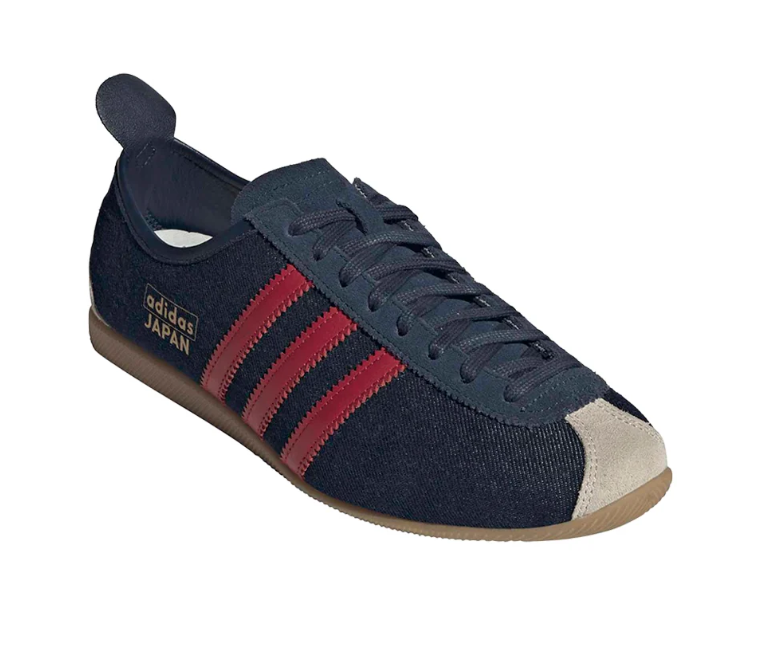 Adidas Japan Low-Top Sneakers - Dark Navy, Red, Cream & Gum