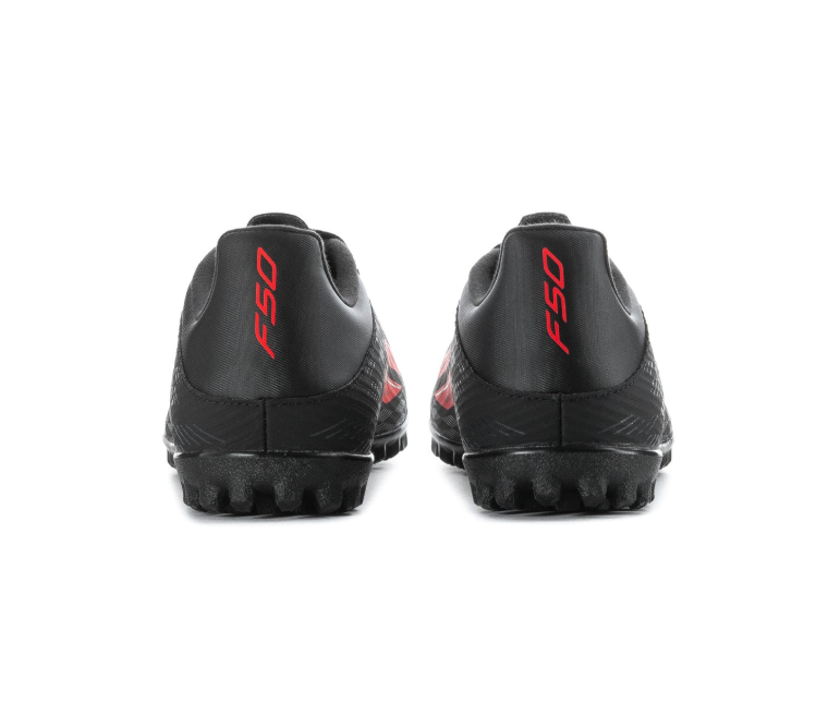 Adidas F50 Turf Soccer Shoes - Black & Red
