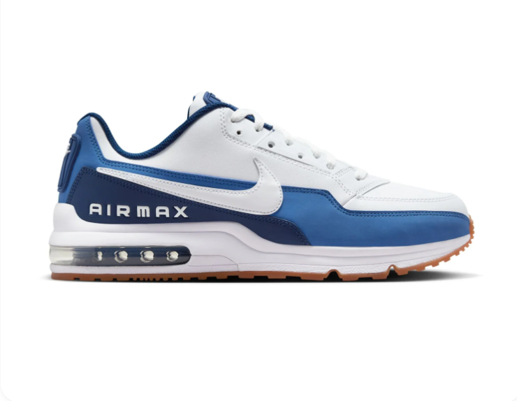 Nike Air Max Low-Top Sneakers – White, Blue & Gum
