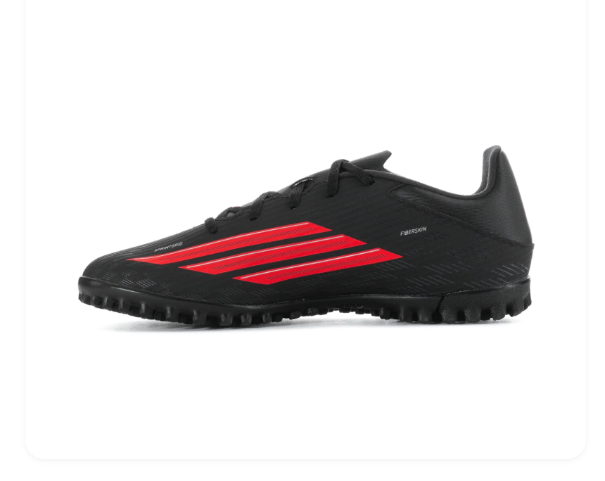 Adidas F50 Turf Soccer Shoes - Black & Red