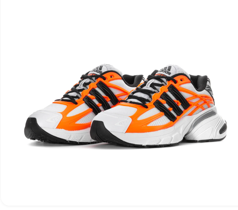Adidas Adistar Chunky Sneakers - White, Orange & Black
