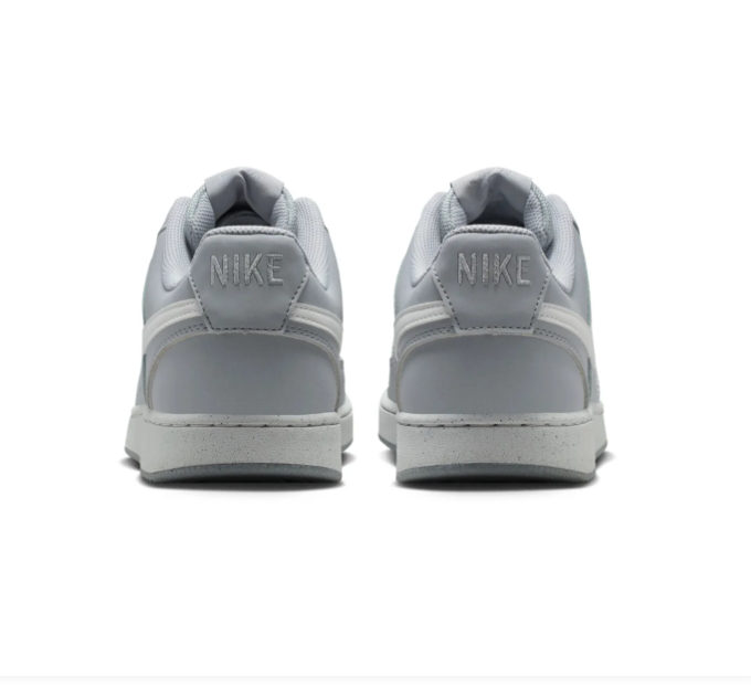 Nike Court Vision Low Sneakers – Light Grey & White