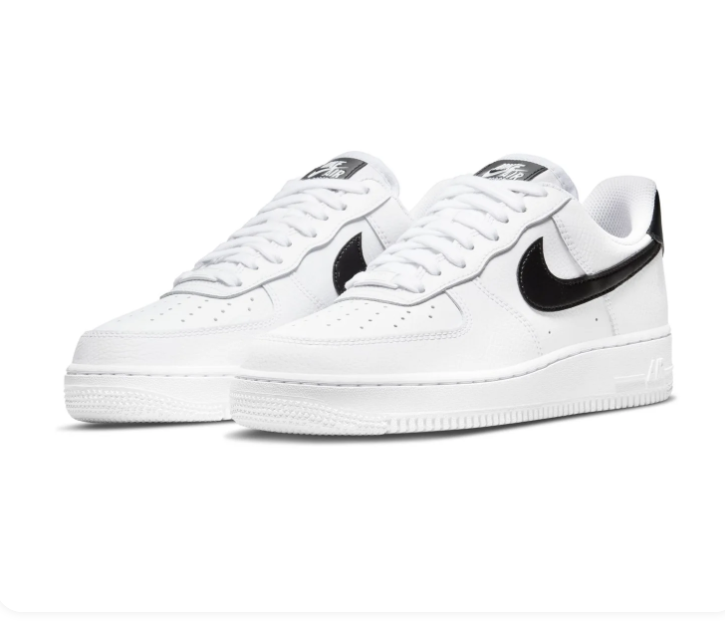 Nike Air Force 1 Low Sneakers – White & Black