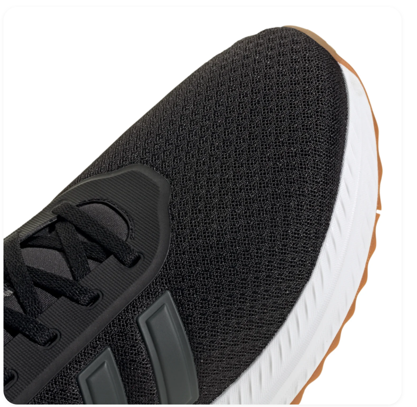 Adidas Mesh Low-Top Sneakers - Black, White & Gum
