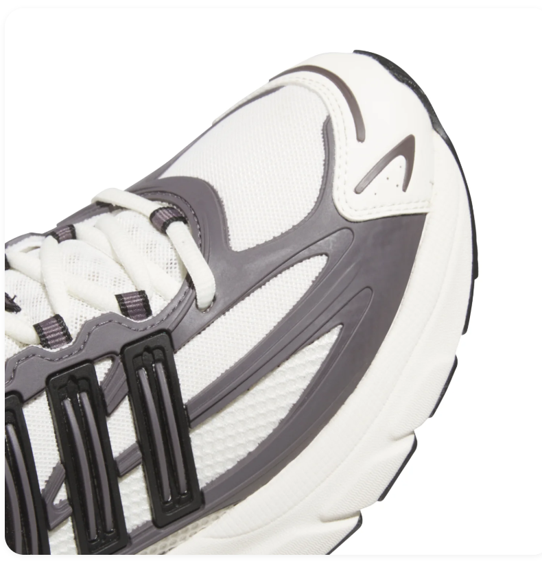 Adidas Adistar Chunky Sneakers - White, Grey & Silver