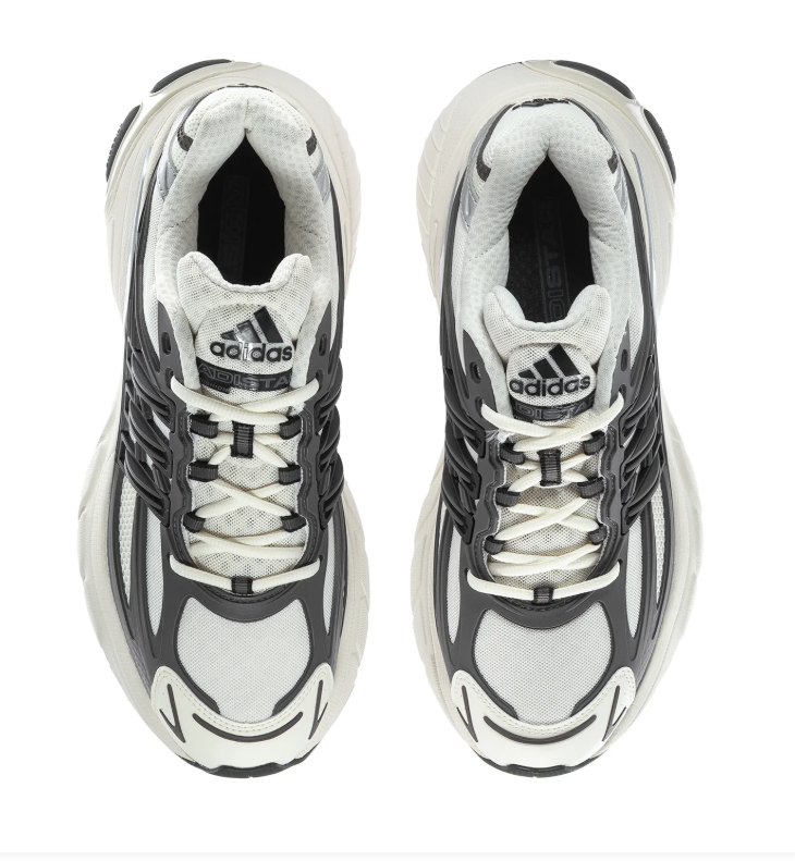 Adidas Adistar Chunky Sneakers - White, Grey & Silver