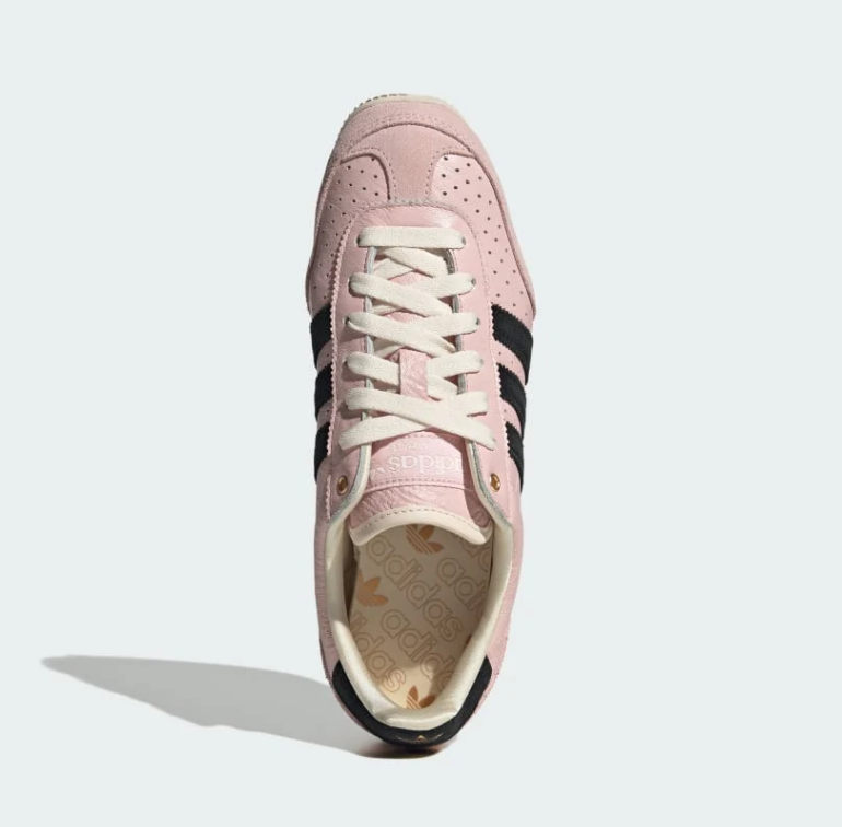 Adidas Low-Top Sneakers - Blush Pink, Black & Cream