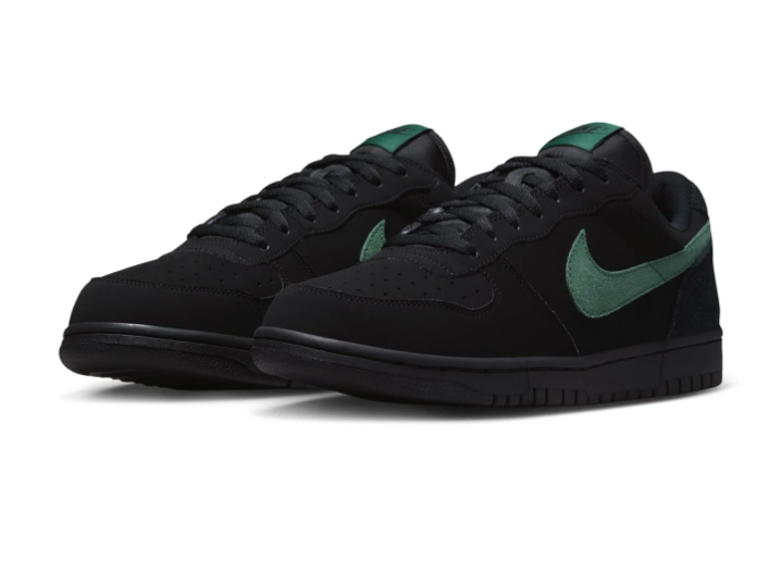 Nike Low-Top Sneakers – Black & Forest Green