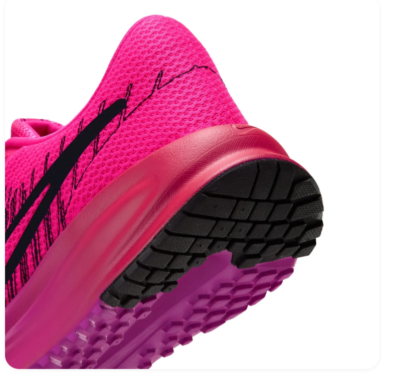 Nike Low-Top Mesh Sneakers – Hot Pink & Black