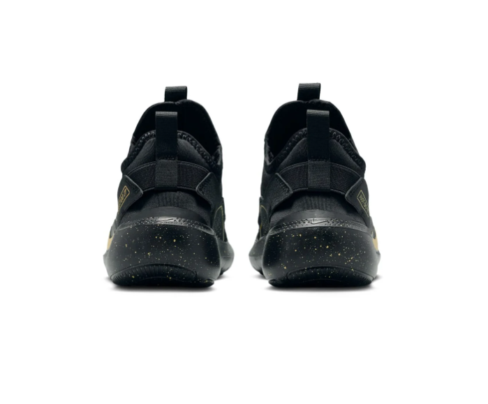 Nike Slip-On Mesh Sneakers – Black & Gold