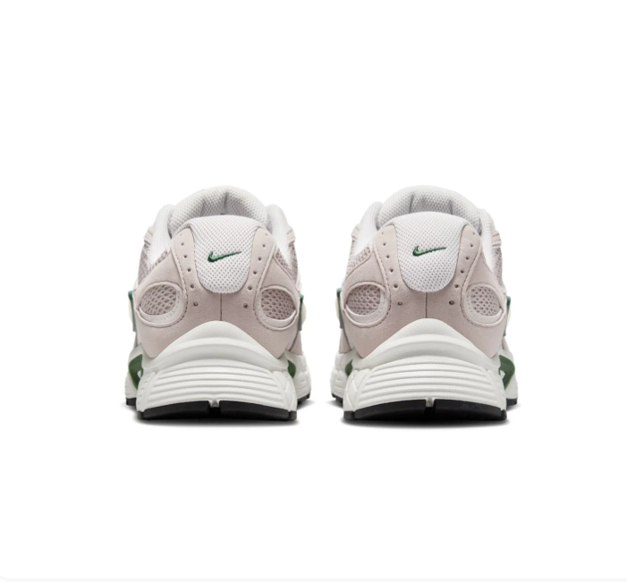 Nike Retro Mesh Sneakers – Light Taupe, White & Forest Green