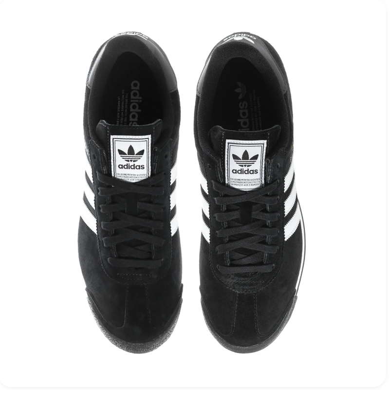 Adidas Samoa Low-Top Sneakers – Black & White
