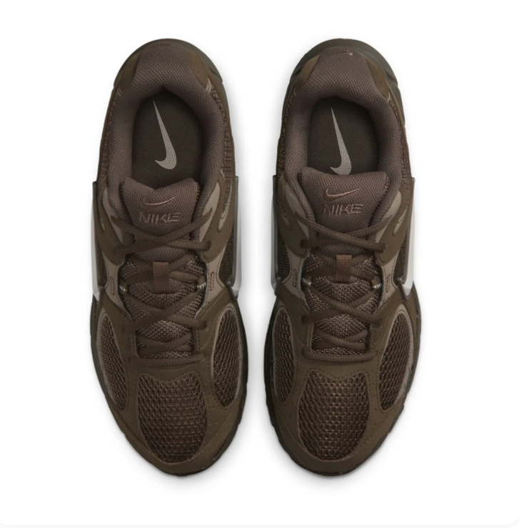 Nike Retro Mesh Sneakers – Olive Brown & Silver Grey