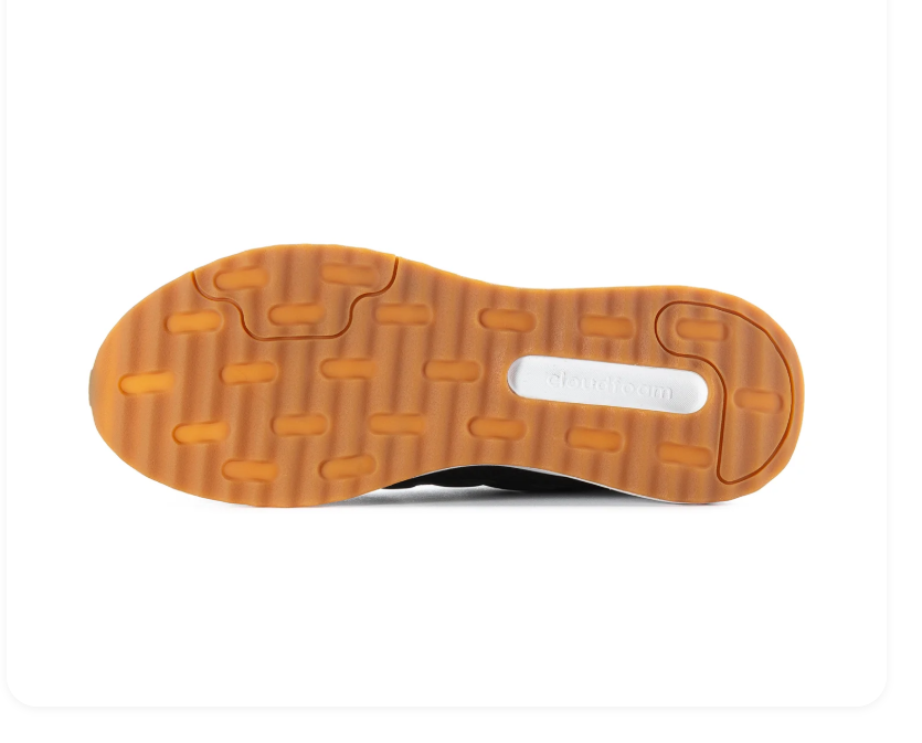 Adidas Mesh Low-Top Sneakers - Black, White & Gum