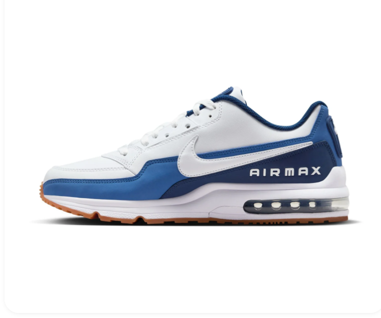 Nike Air Max Low-Top Sneakers – White, Blue & Gum