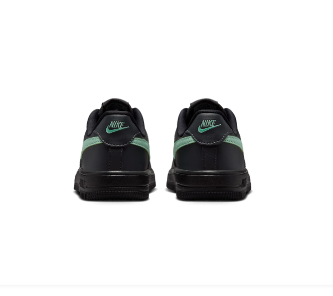 Nike Force 1 Low-Top Sneakers – Black & Mint Green